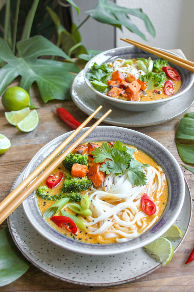 Coconut Curry Noodle Bowl